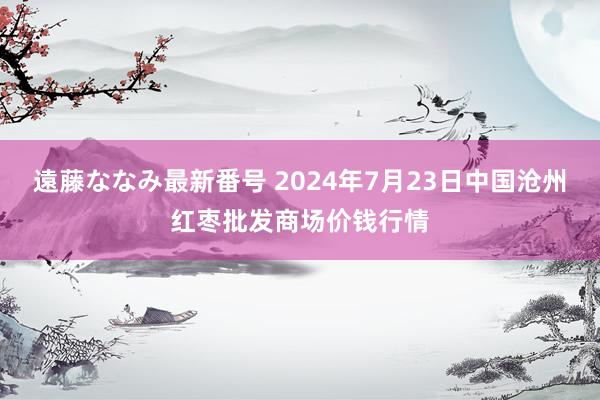 遠藤ななみ最新番号 2024年7月23日中国沧州红枣批发商场价钱行情