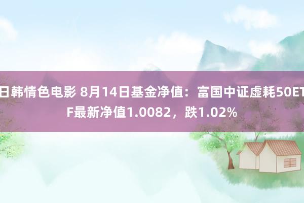 日韩情色电影 8月14日基金净值：富国中证虚耗50ETF最新净值1.0082，跌1.02%