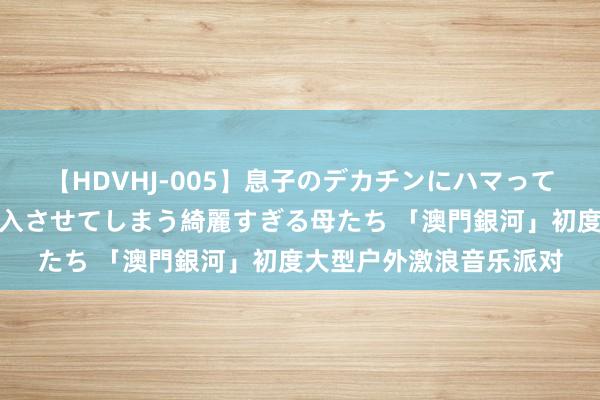 【HDVHJ-005】息子のデカチンにハマってしまい毎日のように挿入させてしまう綺麗すぎる母たち 「澳門銀河」初度大型户外激浪音乐派对